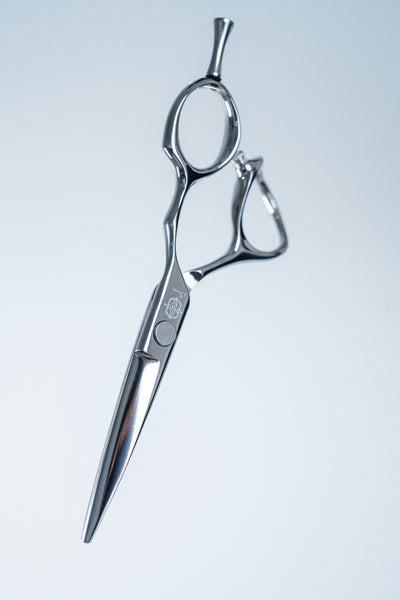 Sutori Shinobi 5.0" barber scissors, front view